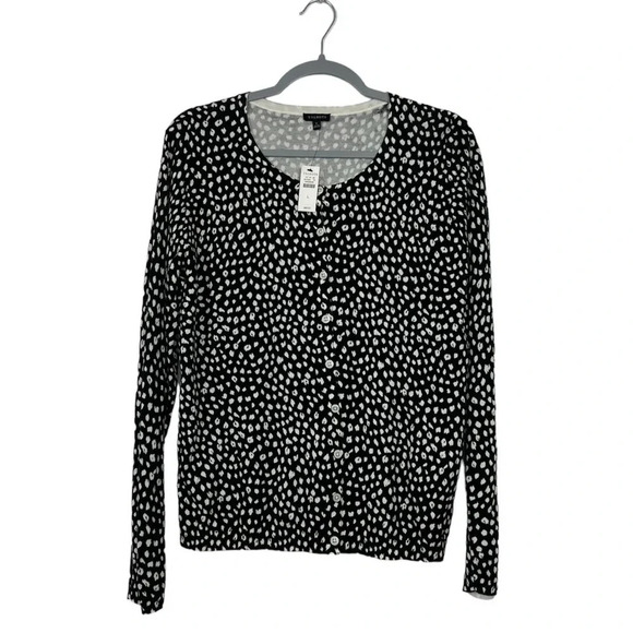 Talbots New Women’s Large Button Up Long Sleeve Cardigan Sweater - Picture 1 of 9